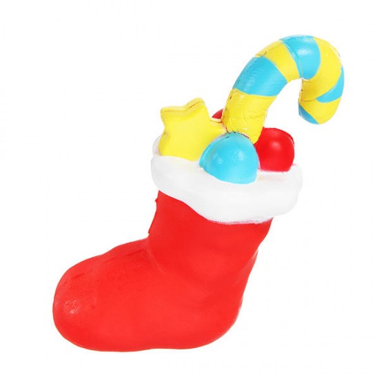 Squishy Christmas Sock Slow Rising Soft Toy Kids Gift Decor