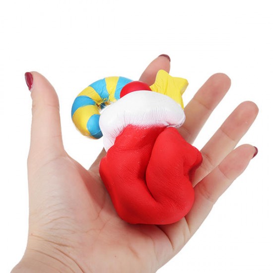 Squishy Christmas Sock Slow Rising Soft Toy Kids Gift Decor