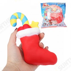 Squishy Christmas Sock Slow Rising Soft Toy Kids Gift Decor Squishy Christmas Sock Slow Rising Soft Toy Kids Gift Decor