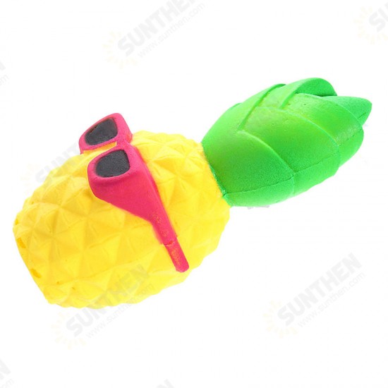 Squishy Cool Pineapple 16cm Slow Rising Soft Squeeze Collection Gift Decor Toy