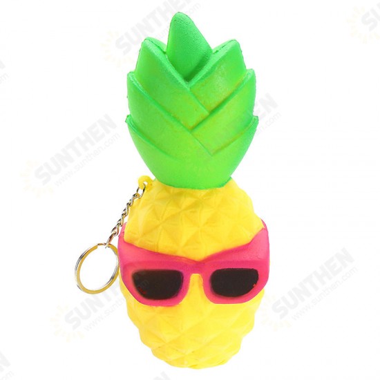 Squishy Cool Pineapple 16cm Slow Rising Soft Squeeze Collection Gift Decor Toy