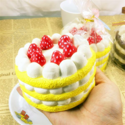 Squishy Cuteyard Tag Jumbo Strawberry Cake Licensed Slow Rising Original Packaging Collection Gift Decor Squishy Cuteyard Tag Jumbo Strawberry Cake Licensed Slow Rising Original Packaging Collection Gift Decor