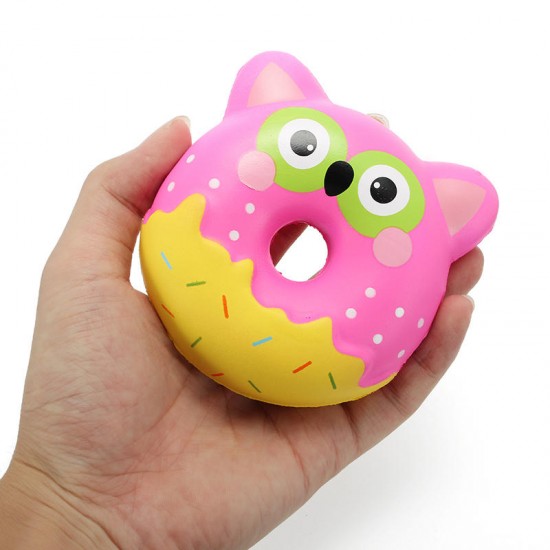 Squishy Factory Owl Donut 10cm Soft Slow Rising With Packaging Collection Gift Decor Toy