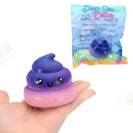 Squishy Galaxy Poo Squishy 6.5CM Slow Rising With Packaging Collection Gift Decor Toy