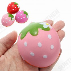 Squishy Half Strawberry 7cm Soft Slow Rising Fruit Collection Gift Decor Toy Squishy Half Strawberry 7cm Soft Slow Rising Fruit Collection Gift Decor Toy