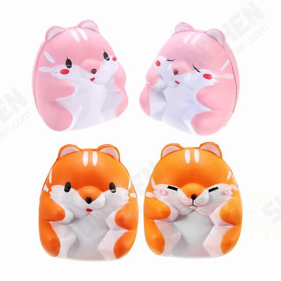 Squishy Hamster 8cm Slow Rising Cute Animals Collection Gift Decor Toy