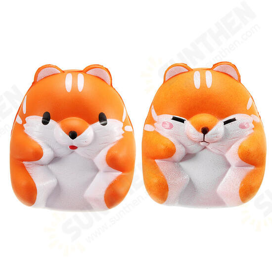 Squishy Hamster 8cm Slow Rising Cute Animals Collection Gift Decor Toy