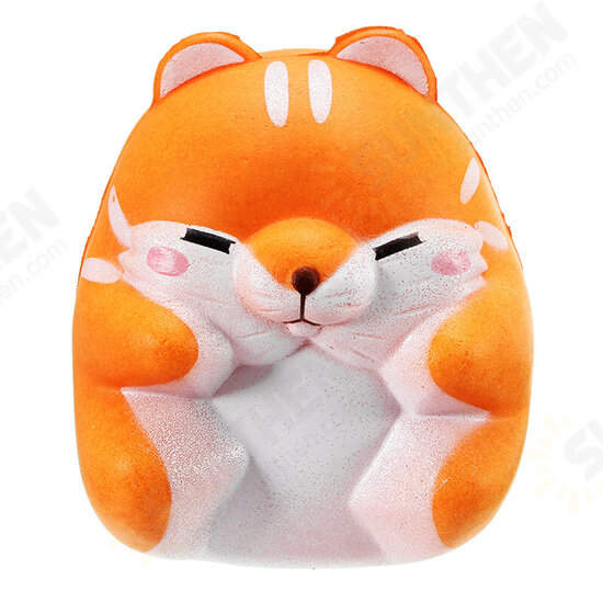 Squishy Hamster 8cm Slow Rising Cute Animals Collection Gift Decor Toy