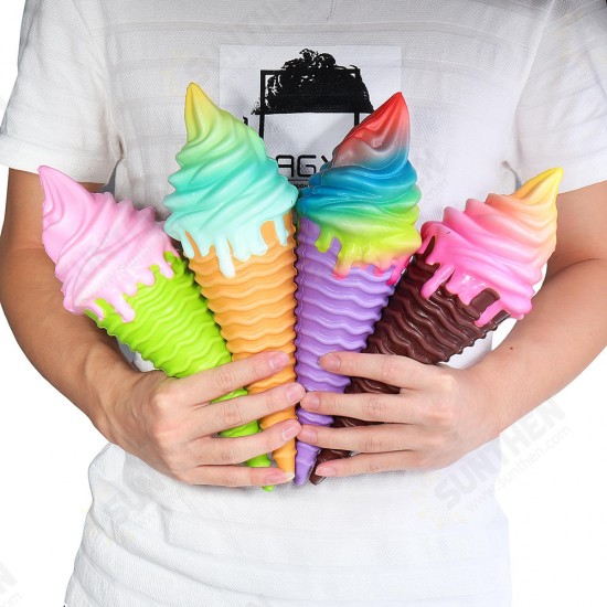 Squishy Ice Cream 30*10*9.5CM Jumbo Decoration With Packaging Gift Collection Slow Rising Jumbo Toys