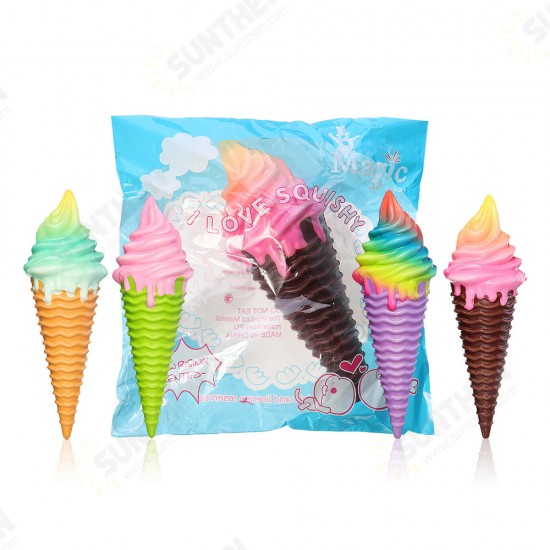 Squishy Ice Cream 30*10*9.5CM Jumbo Decoration With Packaging Gift Collection Slow Rising Jumbo Toys