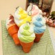 Squishy Jumbo Ice Cream Cone 17cm Slow Rising Soft Collection Decor Gift Phone Bag Strap