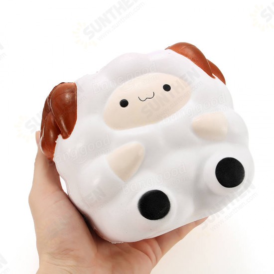 Squishy Jumbo Sheep 13cm Slow Rising With Packaging Collection Gift Decor Soft Squeeze Toy