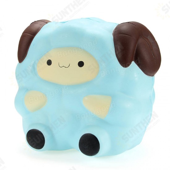 Squishy Jumbo Sheep 13cm Slow Rising With Packaging Collection Gift Decor Soft Squeeze Toy