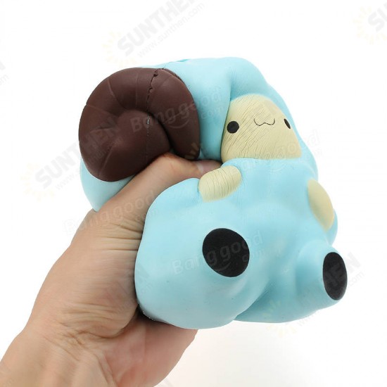 Squishy Jumbo Sheep 13cm Slow Rising With Packaging Collection Gift Decor Soft Squeeze Toy