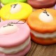 Squishy Macaroon 10cm Slow Rising Dessert Sweet Collection Phone Bag Strap Decor Gift Toy