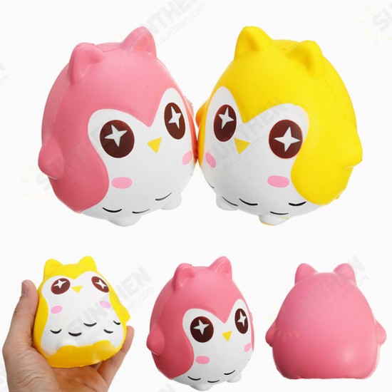 Squishy Owl 10cm Soft Sweet Cute Bird Animals Slow Rising Collection Gift Decor Toy