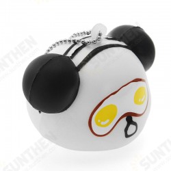 Squishy Panda Face With Ball Chain Soft Phone Bag Strap Collection Gift Decor Toy Squishy Panda Face With Ball Chain Soft Phone Bag Strap Collection Gift Decor Toy