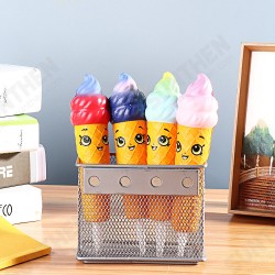 Squishy Pen Cap Smile Face Ice Cream Cone Slow Rising Jumbo With Pen Stress Relief Toys Student Office Gift Squishy Pen Cap Smile Face Ice Cream Cone Slow Rising Jumbo With Pen Stress Relief Toys Student Office Gift