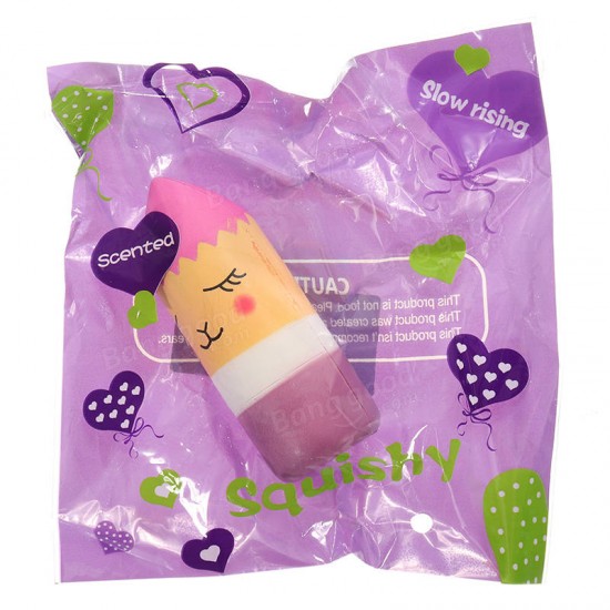 Squishy Pencil 12cm Slow Rising With Packaging Collection Gift Soft Decompression Toy