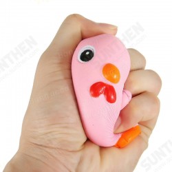 Squishy Pink Chicken Jumbo 10cm Slow Rising Collection Gift Decor Soft Toy Phone Bag Strap Squishy Pink Chicken Jumbo 10cm Slow Rising Collection Gift Decor Soft Toy Phone Bag Strap