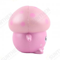 Squishy Pink Mushroom Doll 11cm Soft Slow Rising Collection Gift Decor Toy With Packing Squishy Pink Mushroom Doll 11cm Soft Slow Rising Collection Gift Decor Toy With Packing