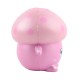 Squishy Pink Mushroom Doll 11cm Soft Slow Rising Collection Gift Decor Toy With Packing