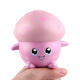 Squishy Pink Mushroom Doll 11cm Soft Slow Rising Collection Gift Decor Toy With Packing