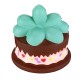Squishy Plant Chocolate Cream Cake 9CM Slow Rising Rebound Toys With Packaging Gift Decor