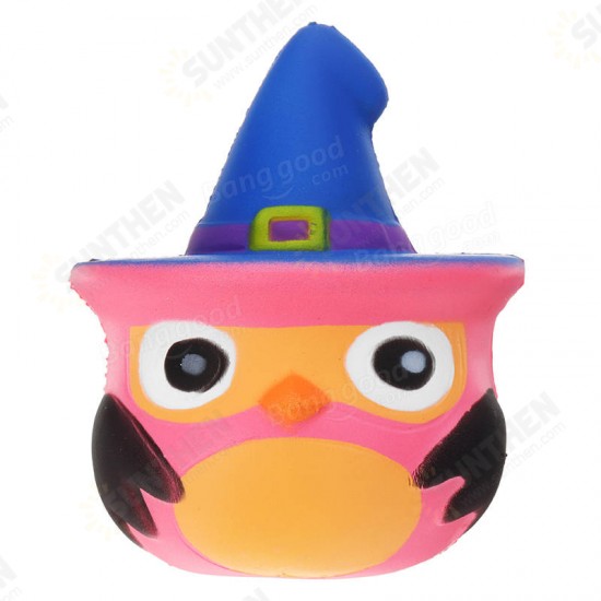 Squishy Pumpkin Bird Slow Rising Toy Kids Fun Gift Party Decor Phone Pendant