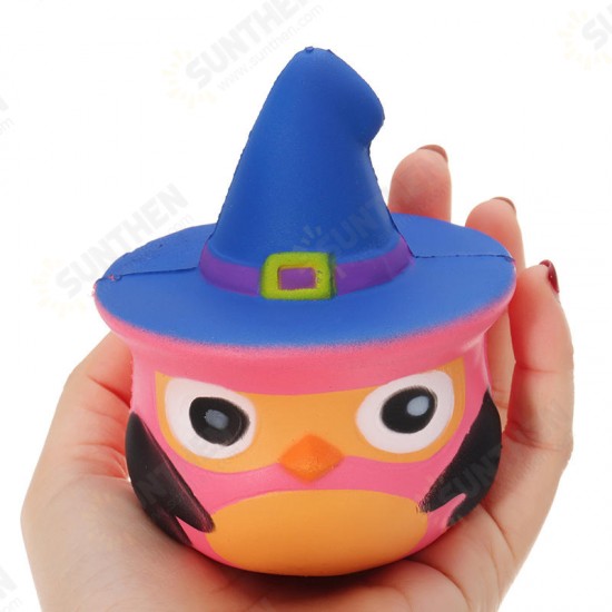 Squishy Pumpkin Bird Slow Rising Toy Kids Fun Gift Party Decor Phone Pendant