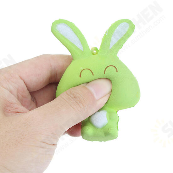 Squishy Rabbit Bunny 8cm Soft Slow Rising Phone Bag Strap Decor Collection Gift Toy