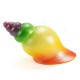 Squishy Rainbow Conch 14cm Slow Rising With Packaging Collection Gift Decor Soft Squeeze Toy