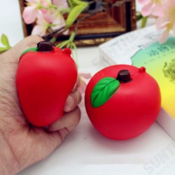 Squishy Red Apple 7cm Soft Slow Rising Fruit Collection Decor Gift Toy Squishy Red Apple 7cm Soft Slow Rising Fruit Collection Decor Gift Toy
