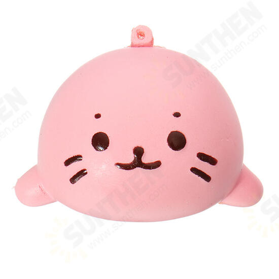 Squishy Seals Slow Rising 7cm Cute Soft Squishy With Chain Kid Toy