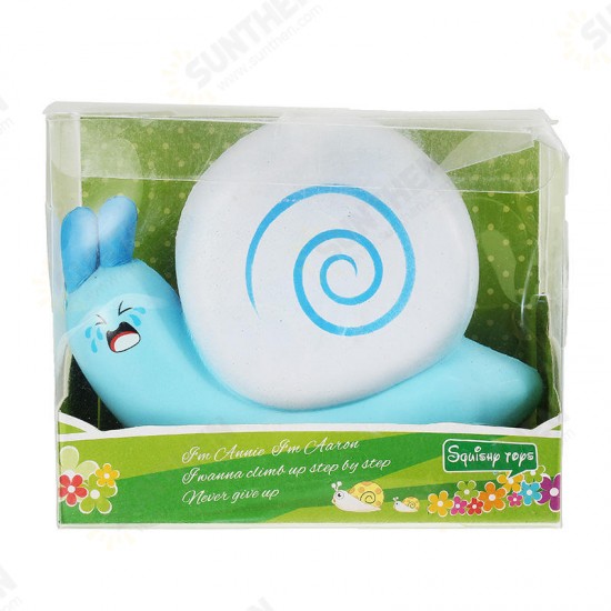 Squishy Snail Pink Blue Jumo 12cm Slow Rising With Packaging Collection Gift Decor Toy Squishy Snail Pink Blue Jumo 12cm Slow Rising With Packaging Collection Gift Decor Toy