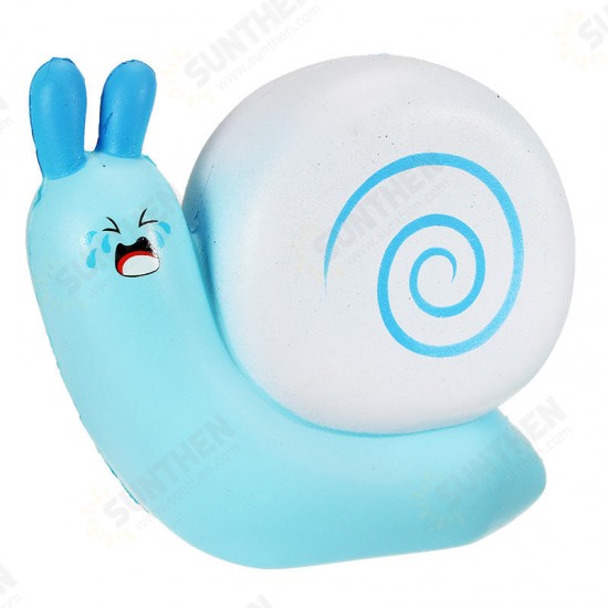 Squishy Snail Pink Blue Jumo 12cm Slow Rising With Packaging Collection Gift Decor Toy Squishy Snail Pink Blue Jumo 12cm Slow Rising With Packaging Collection Gift Decor Toy