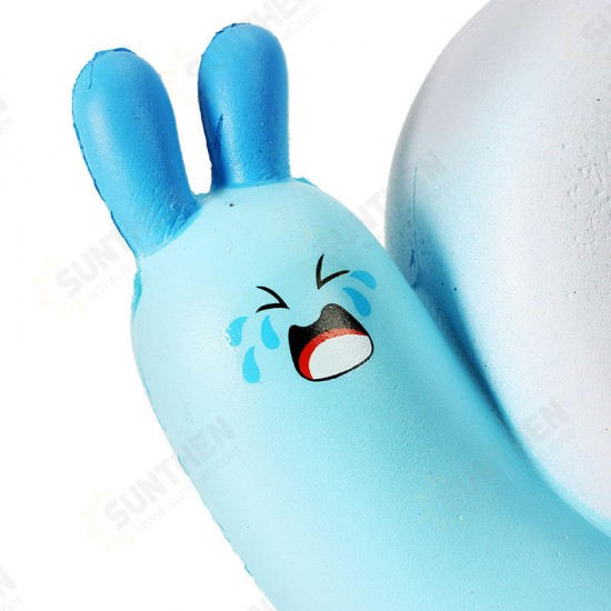 Squishy Snail Pink Blue Jumo 12cm Slow Rising With Packaging Collection Gift Decor Toy Squishy Snail Pink Blue Jumo 12cm Slow Rising With Packaging Collection Gift Decor Toy