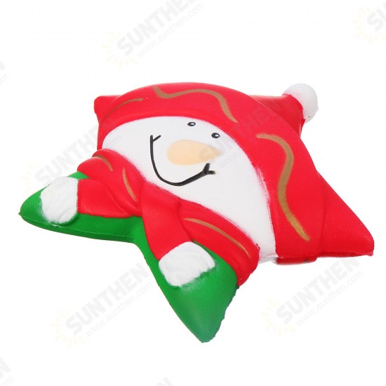 Squishy Snowman Stars Christmas Gift 12.5CM Decoration With Packaging Collection Squishy Snowman Stars Christmas Gift 12.5CM Decoration With Packaging Collection
