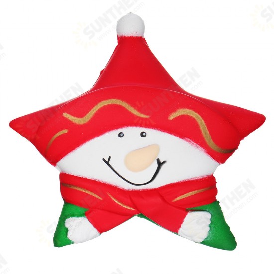 Squishy Snowman Stars Christmas Gift 12.5CM Decoration With Packaging Collection Squishy Snowman Stars Christmas Gift 12.5CM Decoration With Packaging Collection