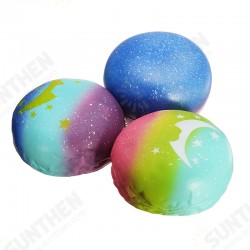 Squishy Starry Night Star Moon Bun Bread 9cm Gift Soft Slow Rising With Packaging Decor Toy Squishy Starry Night Star Moon Bun Bread 9cm Gift Soft Slow Rising With Packaging Decor Toy
