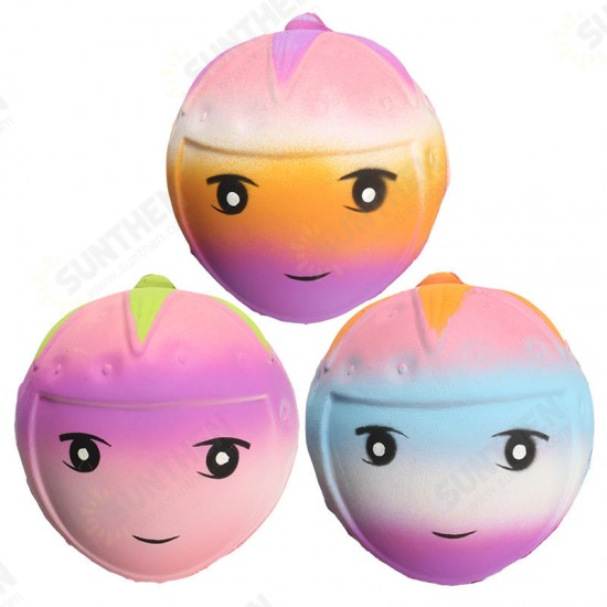 Squishy Strawberry Face 9cm Soft Slow Rising With Packaging Collection Gift Decor Toy