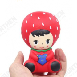 Squishy Strawberry Princess 10CM Slow Rising Rebound Jumbo Toys With Packaging Gift Decor Squishy Strawberry Princess 10CM Slow Rising Rebound Jumbo Toys With Packaging Gift Decor