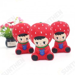 Squishy Strawberry Princess 10CM Slow Rising Rebound Jumbo Toys With Packaging Gift Decor Squishy Strawberry Princess 10CM Slow Rising Rebound Jumbo Toys With Packaging Gift Decor