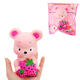 Squishy Strawberry Rat 13CM Slow Rising Soft Toy Stress Relief Gift Collection With Packing