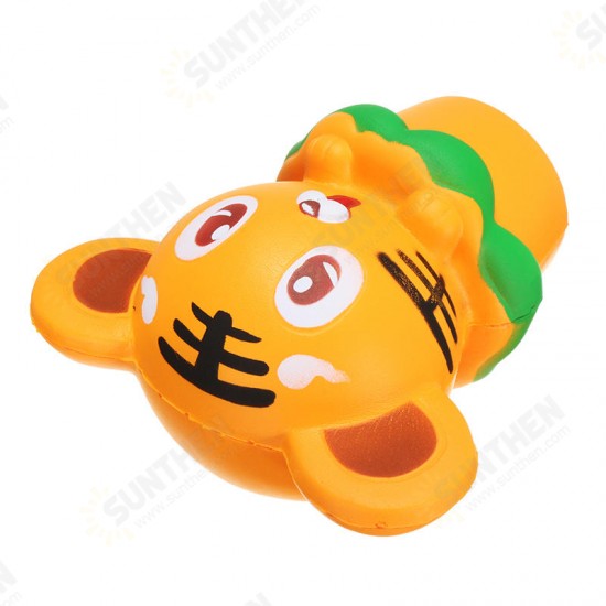 Squishy Tiger 13cm Soft Slow Rising 10s Collection Gift Decor Squeeze Stress Reliever Toy