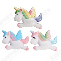 Squishy Unicorn Horse 13cm Multicolor Soft Slow Rising Cute Kawaii Collection Gift Decor Toy Squishy Unicorn Horse 13cm Multicolor Soft Slow Rising Cute Kawaii Collection Gift Decor Toy