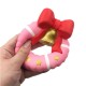 Christmas Jingle Bell Donut Squishy 13cm Gift Slow Rising Original Packaging Soft Decor Toy