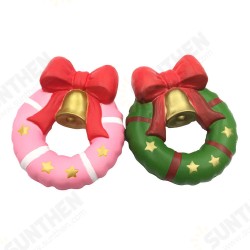 Christmas Jingle Bell Donut Squishy 13cm Gift Slow Rising Original Packaging Soft Decor Toy Christmas Jingle Bell Donut Squishy 13cm Gift Slow Rising Original Packaging Soft Decor Toy