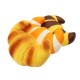 Jumbo Croissant Squishy Bread Super Slow Rising 18x12cm Squeeze Collection Toy Fun Gift