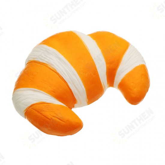 Jumbo Croissant Squishy Bread Super Slow Rising 18x12cm Squeeze Collection Toy Fun Gift